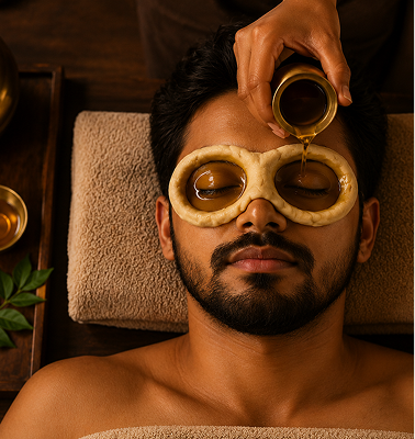 Netra Tarpana – Eye Rejuvenation