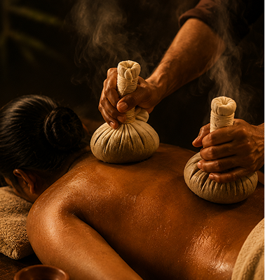 Kizhi – Herbal Pouch Therapy